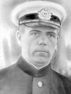 Иван Капитонович Логинов. Портрет с фотографии, сделанной в г. Ейске 7 июня 1941 г.