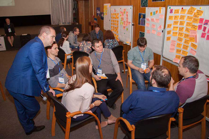 Первый очный модуль молодежного научного слета «Атомный хакатон-2017». 