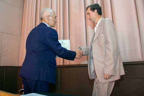 Церемония награждения  сотрудников института наградами Госкорпорации «Росатом».