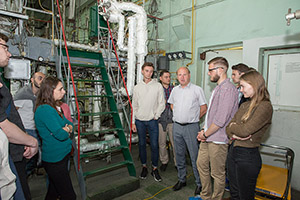 Молодые ученые и специалисты  ИБРАЭ РАН посетили стендовую базу