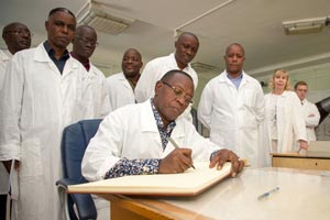 Делегация Объединенной Республики Танзании посетила Первую в мире АЭС.