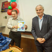 В Физико-энергетическом институте поздравили первоклассников – детей сотрудников предприятия.