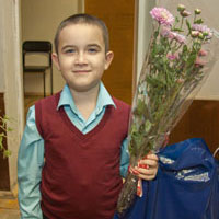 В Физико-энергетическом институте поздравили первоклассников – детей сотрудников предприятия.