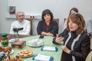 Встреча с лидерами фонда «Объединение женщин атомной отрасли» прошла в Доме Курчатова.