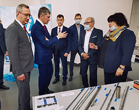 Разработки ГНЦ РФ - ФЭИ были представлены министру экономического развития РФ