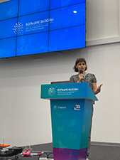 Руководитель направления«Современная энергетика» - заместитель генерального директора ФЭИ - директора отделения ядерной энергетики ФЭИ Юлия Кузина.