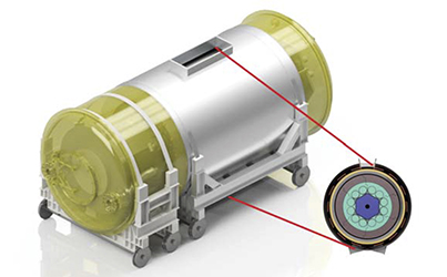Микрореактора eVinci мощностью от 0,2 до 15 МВт(э
