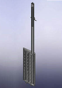 Изотермические конверторы синтеза метанола и бензина. Тепловая панель в разрезе