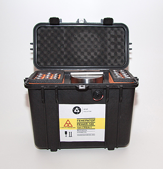 Генератор рения-188 «ГРЕН-1» в транспортной упаковке Генератор рения-188 «ГРЕН-1» в транспортной упаковке