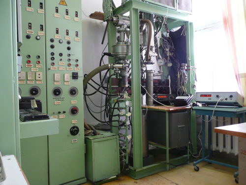 Установка высокотемпературных  исследований термодинамических характеристик