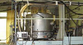 Стенд для испытания полномасштабных макетов  термоэмиссионных и термоэлектрических электрогенерирующих элементов